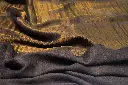 Vira Cashmere Fine Wool Zari GoldenChoclete Brown Reversible Stole, Size-70x200cm (6).webp