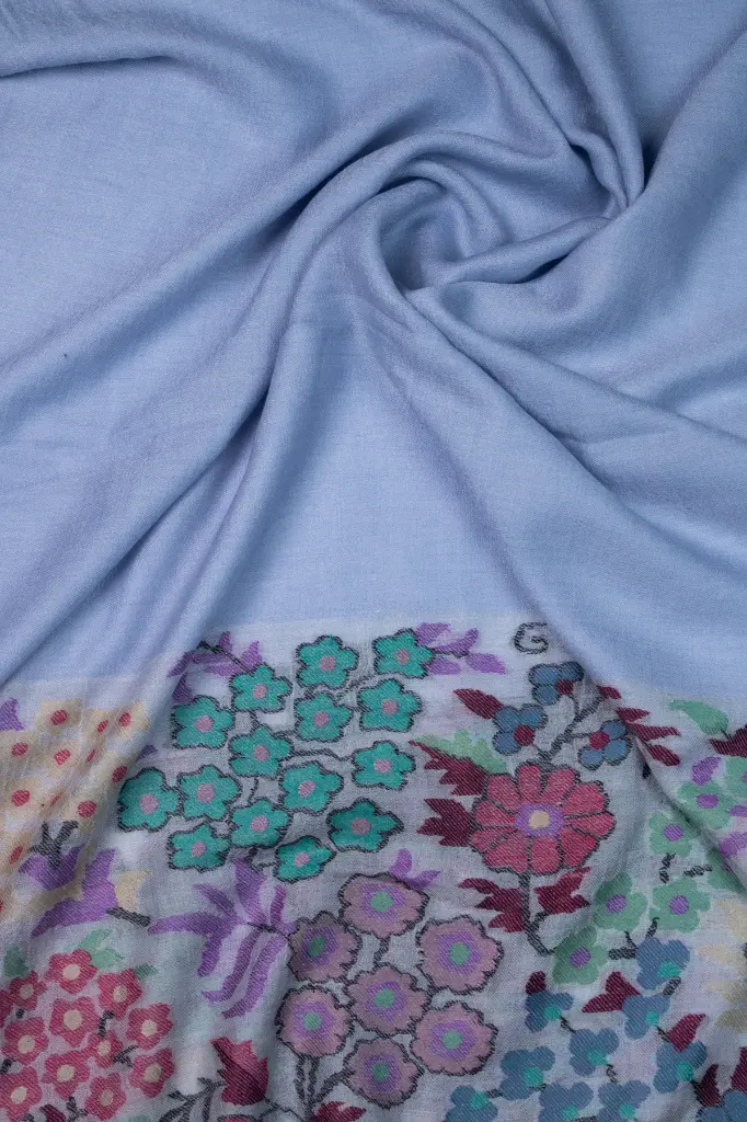 Vira Cashmere Fine Wool Kani Border Stole, size-70x200cm (6).webp