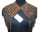 Buy Beaded Shoulder Cape – Stylish Fashion Accessory for Sarees & Gowns | VICBDCAP03