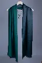 VIC Cashmere Silk Wool Reversible Stole – Blue & Green, 55x200 cm | Code: VIC-SWR-BG-55200